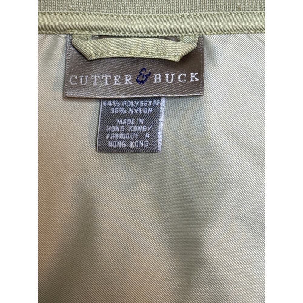Women’s Cutter & Buck Light Green Jacket Shirt Sz M - Picture 4 of 4